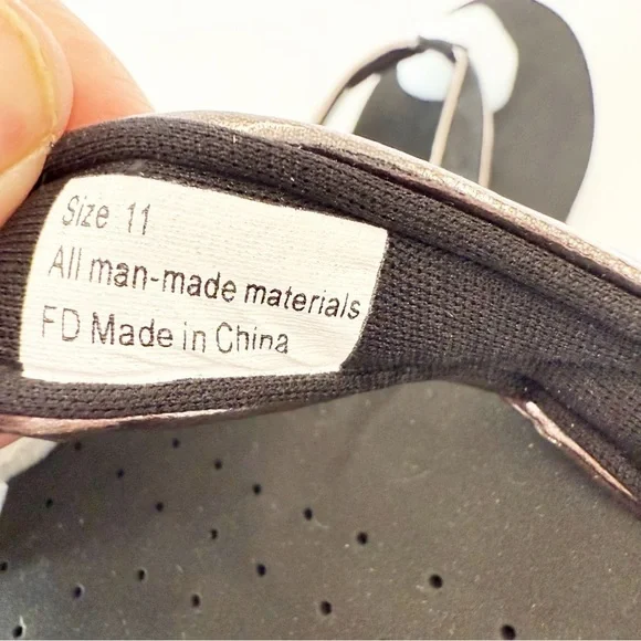 NWT Volatile Black Neville Platform Flip Flops, Size 11 - Picture 6 of 9